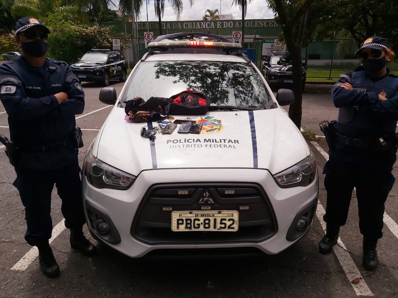 Suspeito é preso e menor apreendido por tentativa de latrocínio no DF