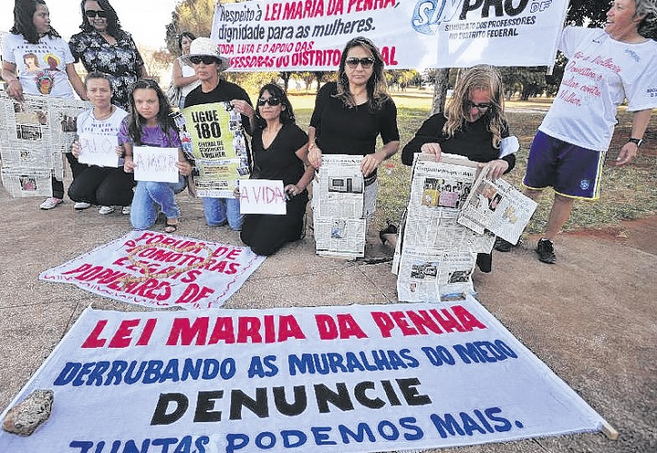 Violência contra mulher assusta