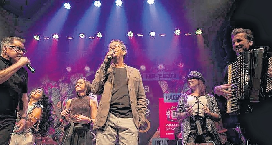 Gustavo Veiga Jardim brilha em noite do Goiânia Canto de Ouro