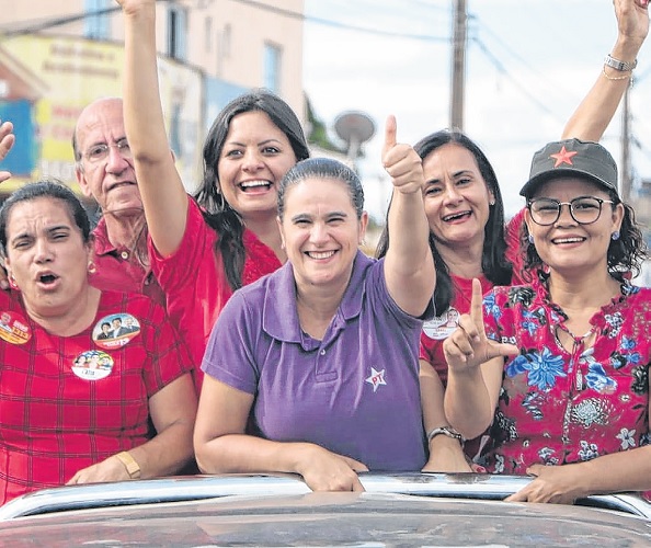 PT investe na “onda vermelha” para levar Kátia e Haddad ao segundo turno