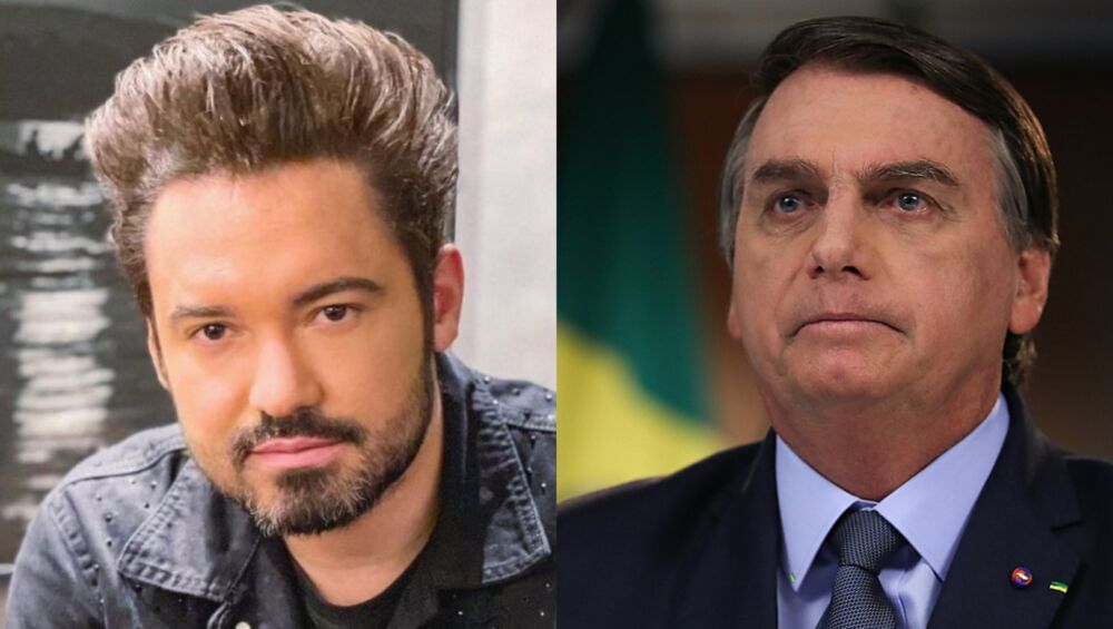 Fernando Zor se declara para Bolsonaro após encontro: “O cara mais foda que conheci na vida”