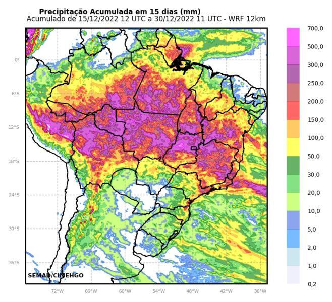 Chuvas intensas faz governo estadual emitir alerta para as regiões Centro, Norte e Nordeste