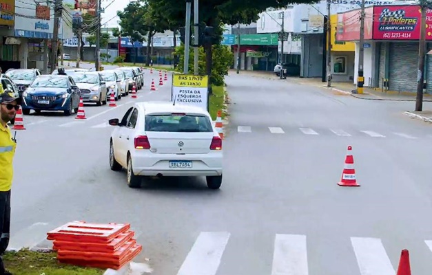 Faixa reserva da Castelo Branco é testada pela Prefeitura nesta terça-feira, 9