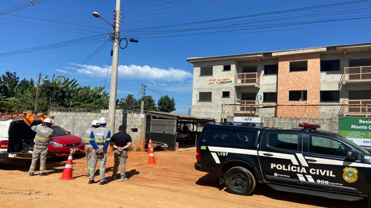 Homem é preso por furto de energia elétrica em Valparaíso de Goiás