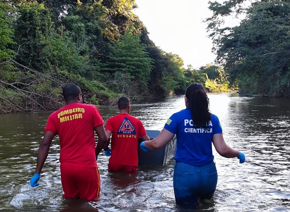 Homem é encontrado morto no rio em Guarani de Goiás após sair para pescar