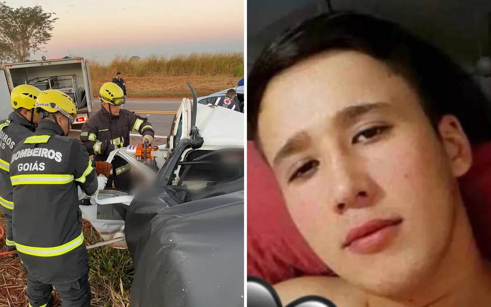 Luto no Aniversário: Jovem de 19 anos morre em acidente de carro