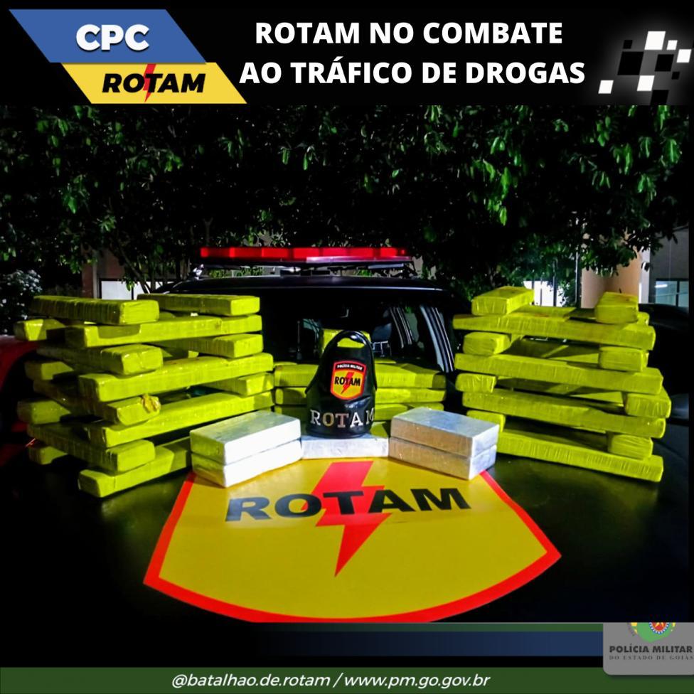 OPERAÇÃO INTEGRADA ENTRE ROTAM E CPC/2 PRENDE TRAFICANTE