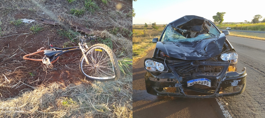 Mulher de 48 anos morre atropelada enquanto andava de bicicleta em Goiás