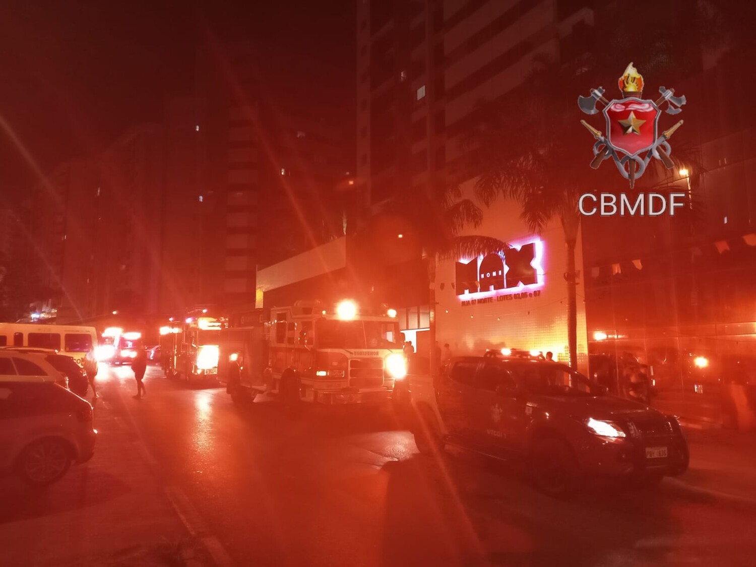 Incêndio em apartamento mobiliza  Bombeiros do Distrito Federal