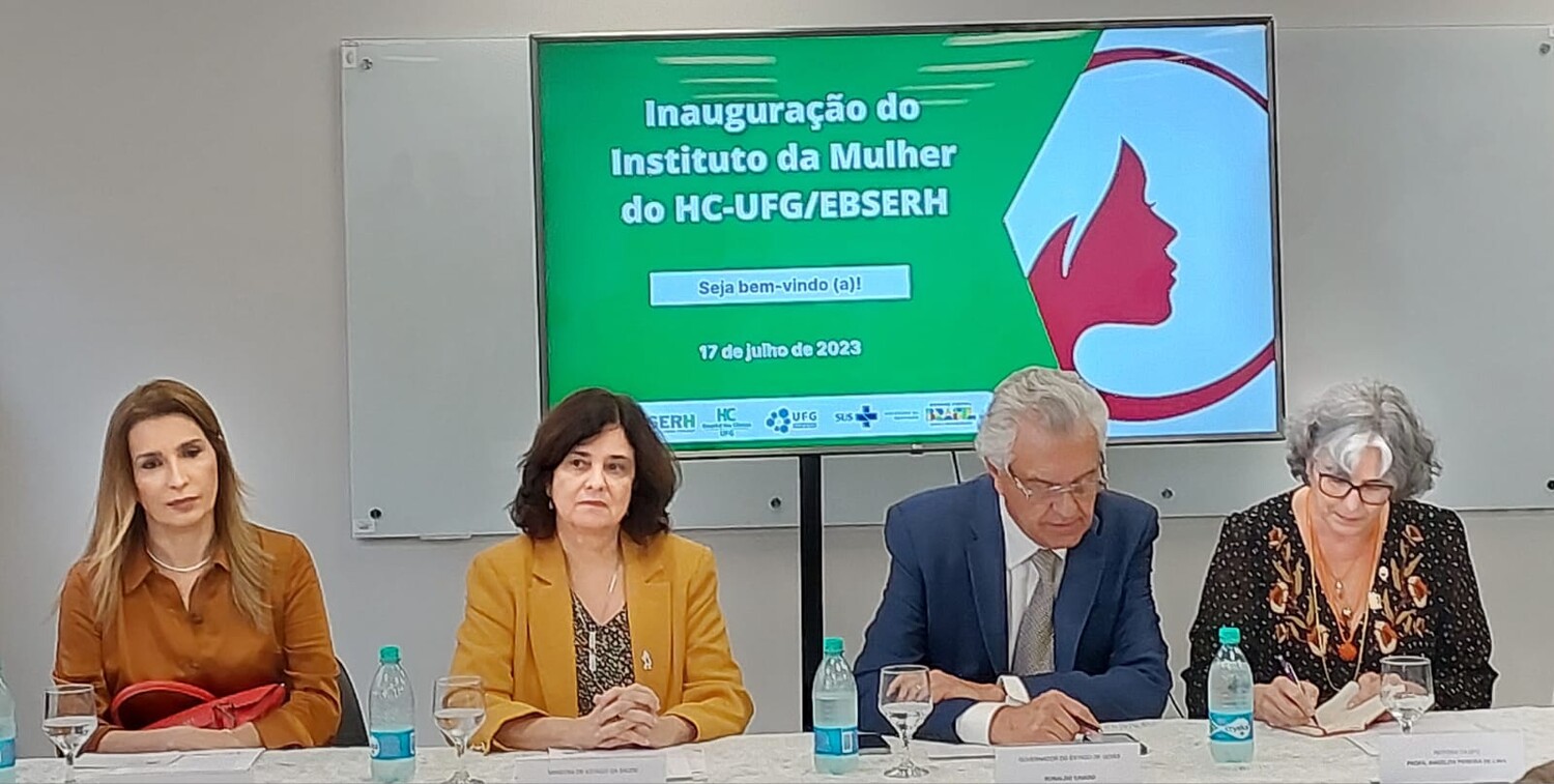 Ministra Nísia Trindade cumpre agenda em Goiás: “Referência para o SUS”