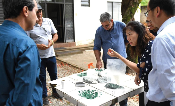 Minas de Campos Verdes atraem cada vez mais olhares internacionais