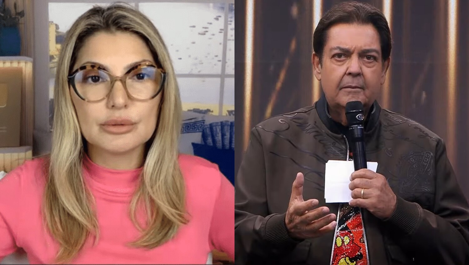 Fontenelle diz que perdoa Faustão e deseja 'coração mais nobre e generoso' para o apresentador