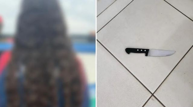 Jovem é apreendida após esfaquear enfermeira