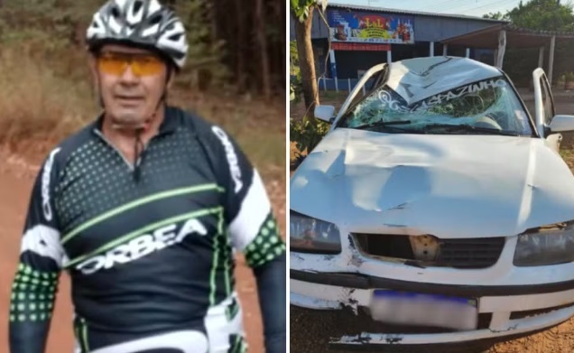 Motorista bêbado mata ciclista atropelado