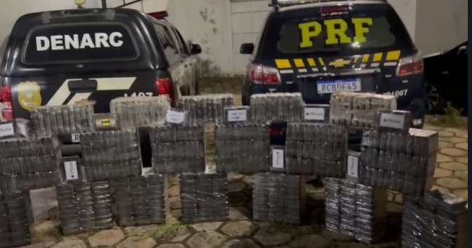 Meia tonelada de cocaína pura no valor de R$ 90 milhões é apreendida