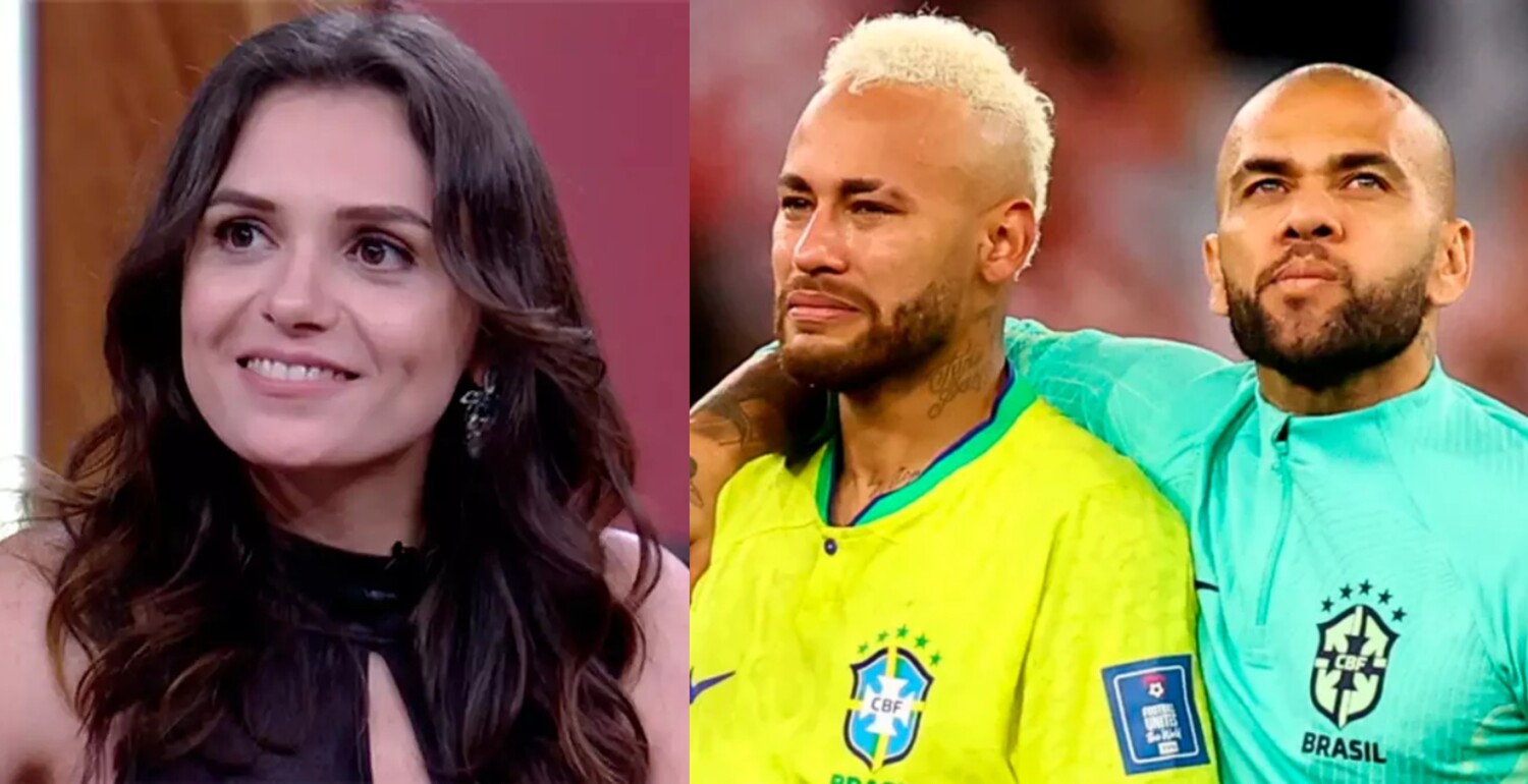 Monica Iozzi critica Neymar por doar dinheiro em caso Daniel Alves: 'Broderagem nojenta'