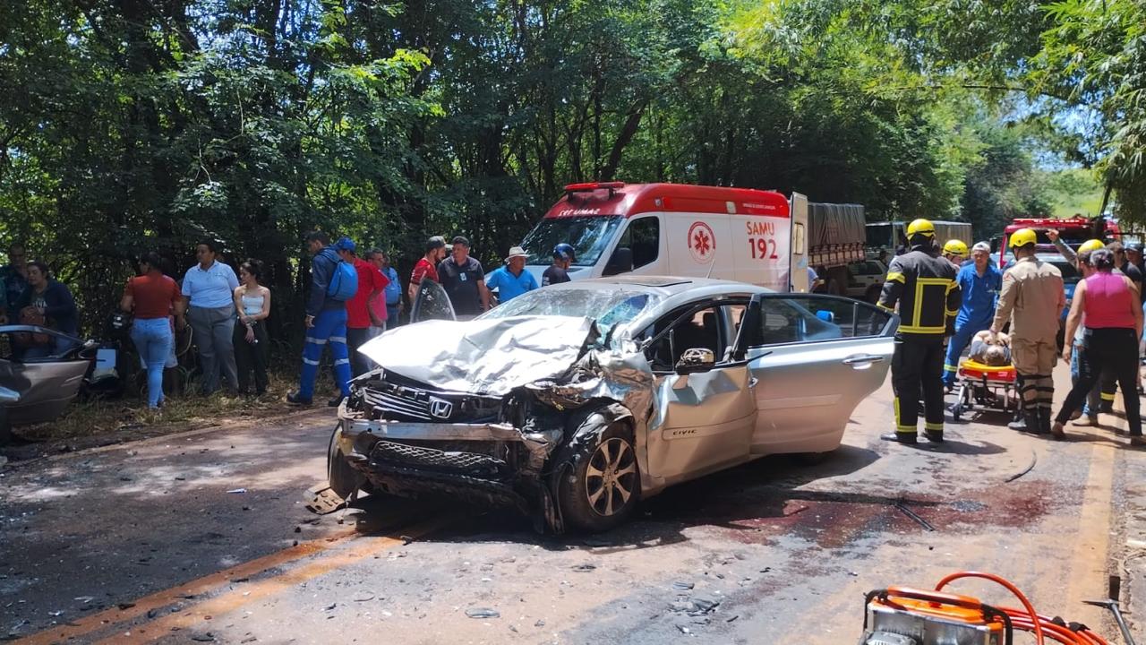 Criança morre em acidente de carro