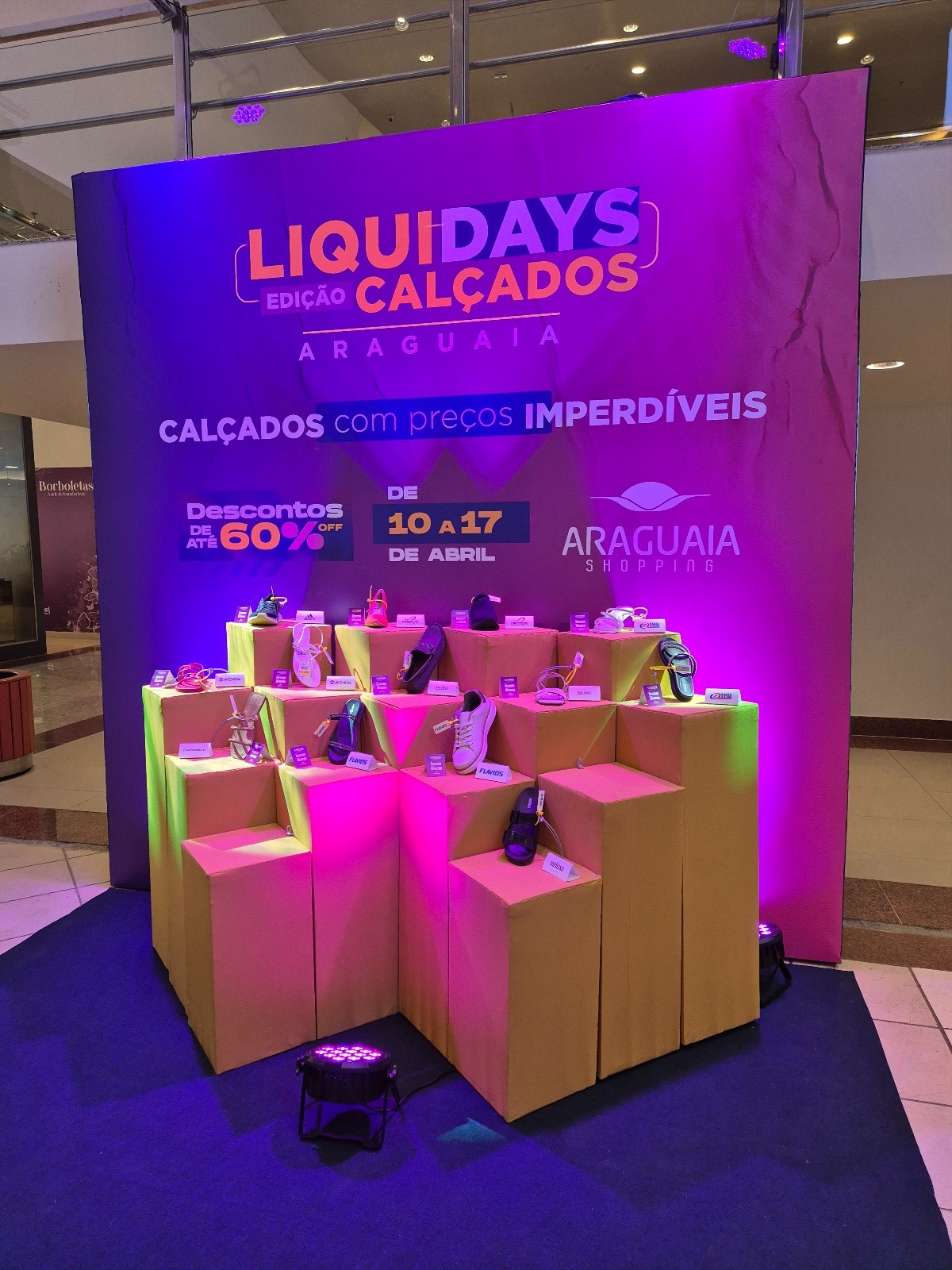 Liquidays Araguaia - Edição Calçados oferece descontos de até 60%