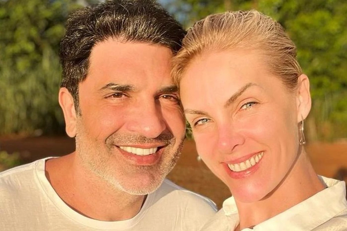 Ana Hickmann e Edu Guedes se irritam com boatos de traição e revelam 1° beijo e encontro; assista