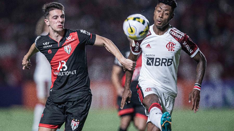 Preparação do Atlético-GO para encarar o Flamengo