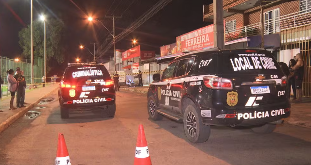 Vigilante é assassinado na frente do pai