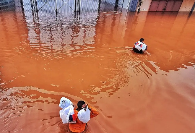 Inmet alerta para chuvas de até 100 mm nas próximas 24 h no sul do RS