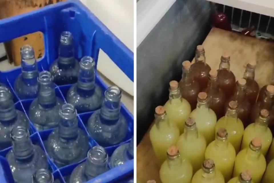 Fábrica clandestina de bebidas falsificadas é interditada