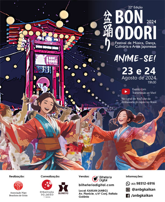 Jantar de lançamento: “22ª Edição - Bon Odori 2024 -