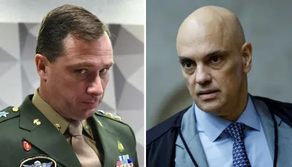 Mauro Cid volta a ser ouvido pelo ministro Alexandre de Moraes