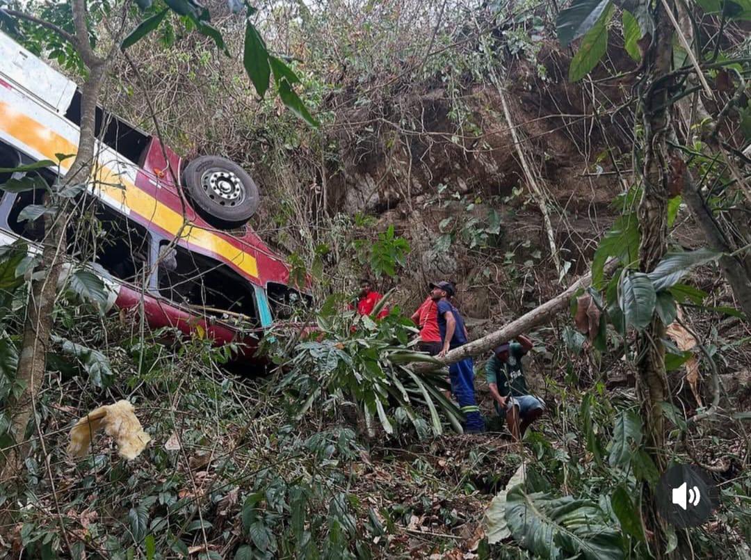 Acidente com ônibus deixa ao menos 23 mortos na região do Quilombo dos Palmares (AL)