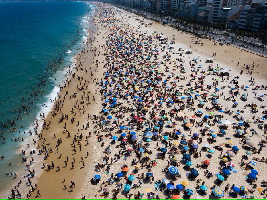 Rio de Janeiro registra Nível de Calor 2 com previsão de 40°C nesta segunda-feira