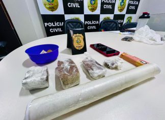 Foragido da justiça é preso suspeito de tráfico de drogas, em Formosa