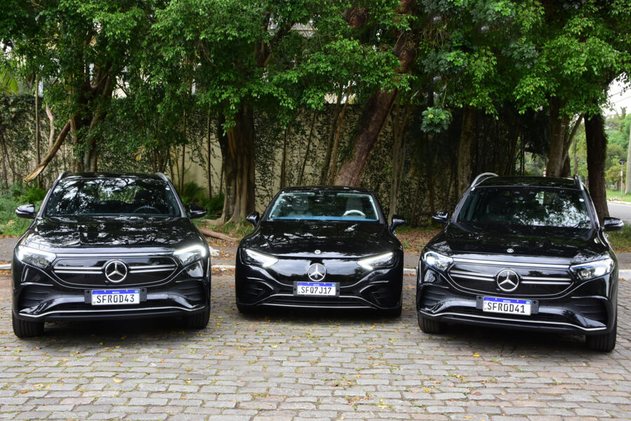 Mercedes-Benz lança três veículos 100% elétricos no Brasil