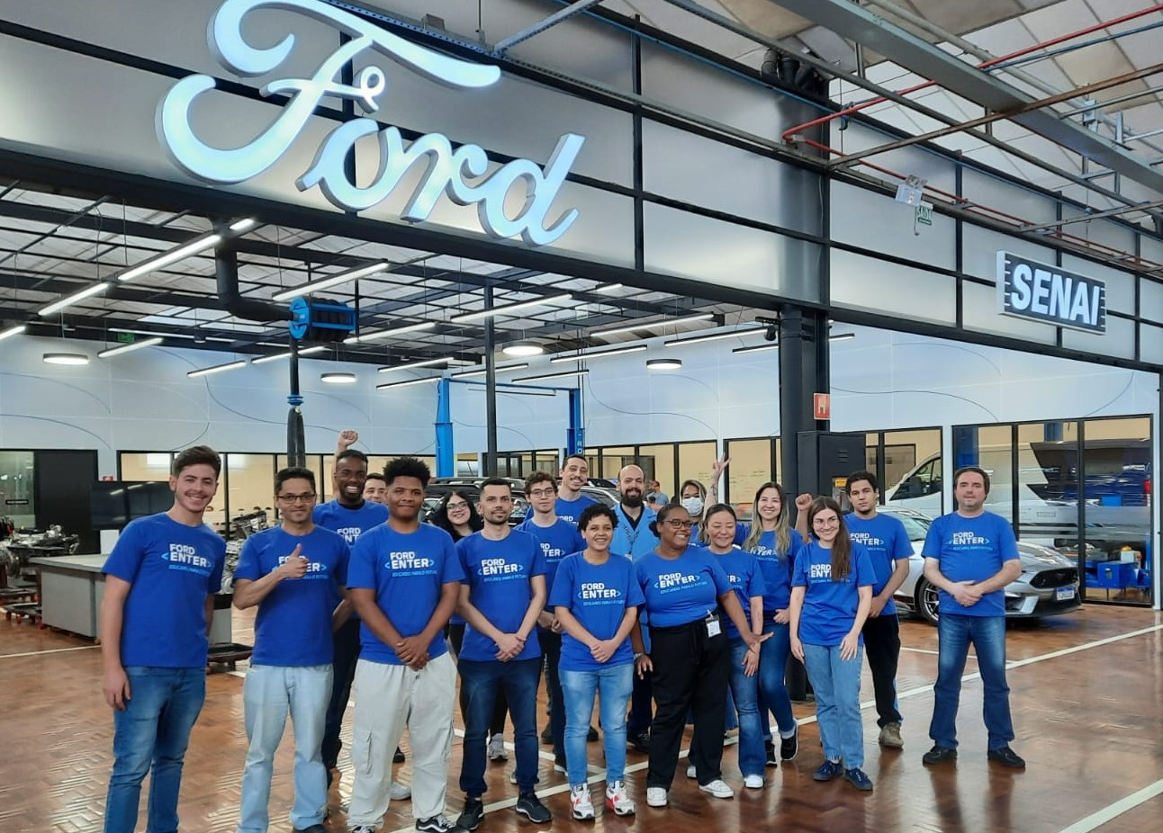 Ford  inicia segunda turma do programa de capacitação profissional com 60 alunos