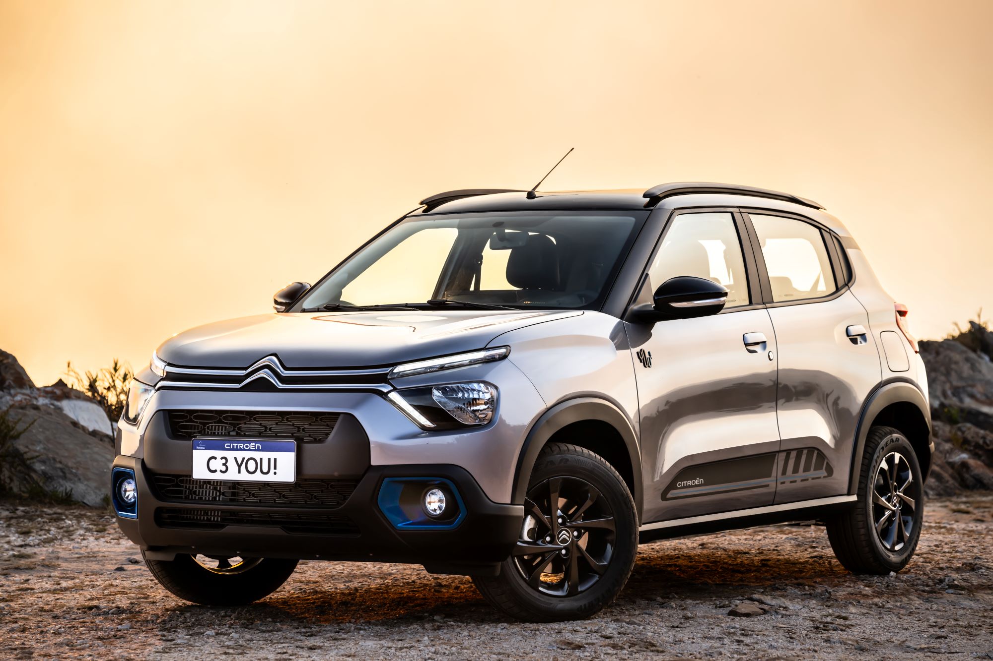 Citroën C3 estreia motor turbo na nova versão YOU! com preço de R$ 95.990