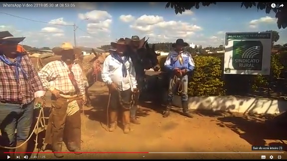 Romeiros são expulsos do Parque de Exposição pelo Sindicato Rural de Bela Vista