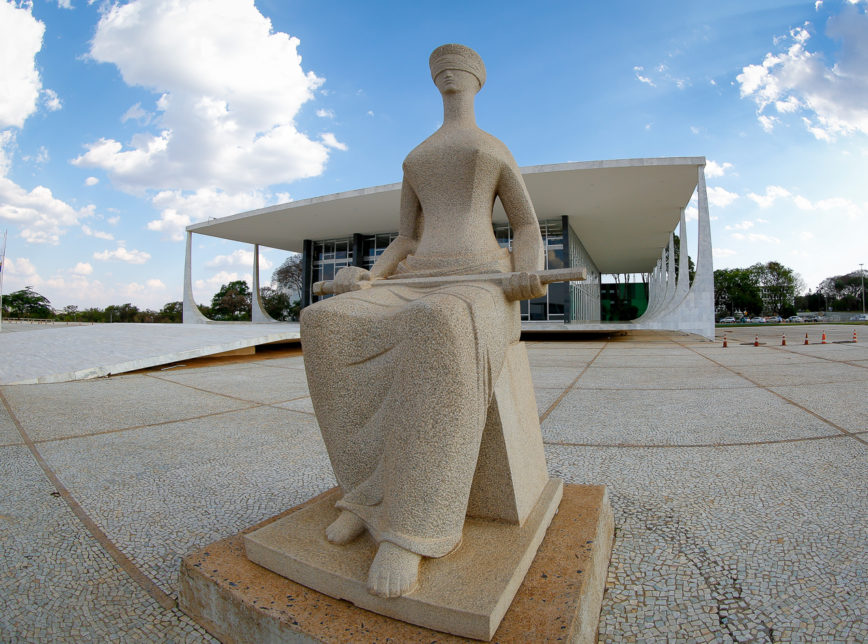 Os poderes na gangorra do supremo tribunal federal