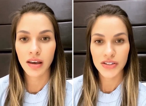 Andressa Suita reaparece em rede social e fala sobre separação com o cantor Gusttavo Lima