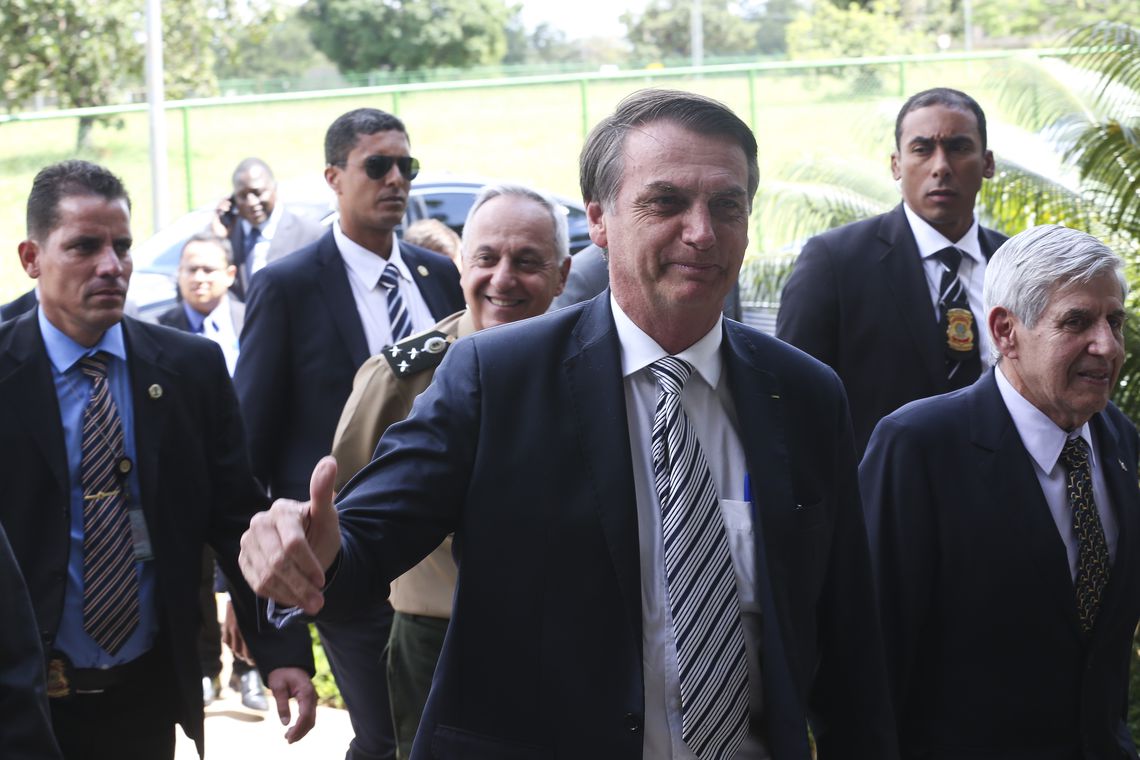 Decreto que flexibiliza posse de arma sai este mês, diz Bolsonaro