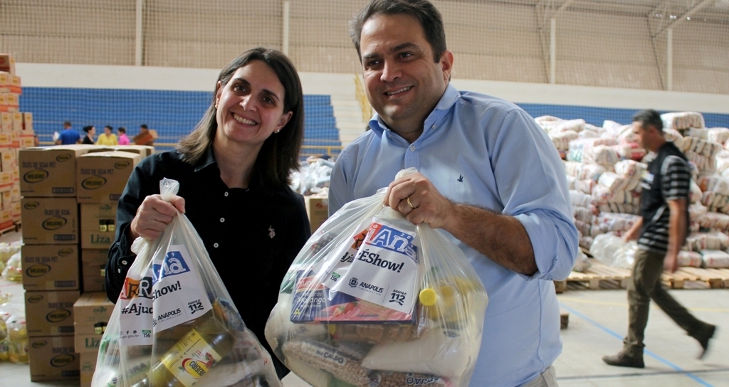 Prefeitura de Anápolis arrecada 87 toneladas de alimentos durante a ArraiAna