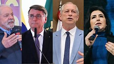 Último cenário percentual é apresentado pelo Ipec antes das eleições de domingo (02/10)