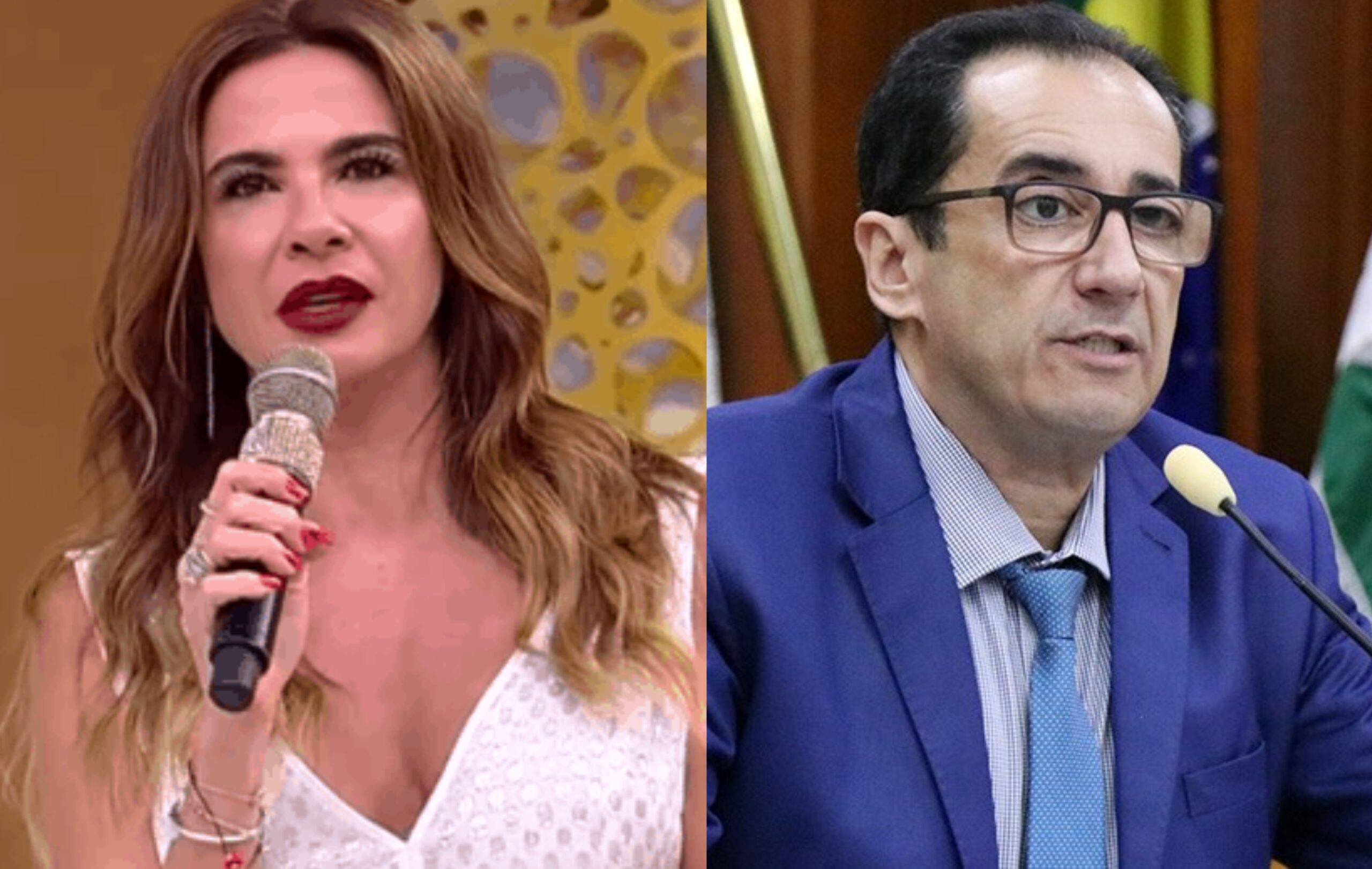 Em carta aberta em apoio à mulheres, Luciana Gimenez diz que Kajuru usa foro privilegiado para xingá-la