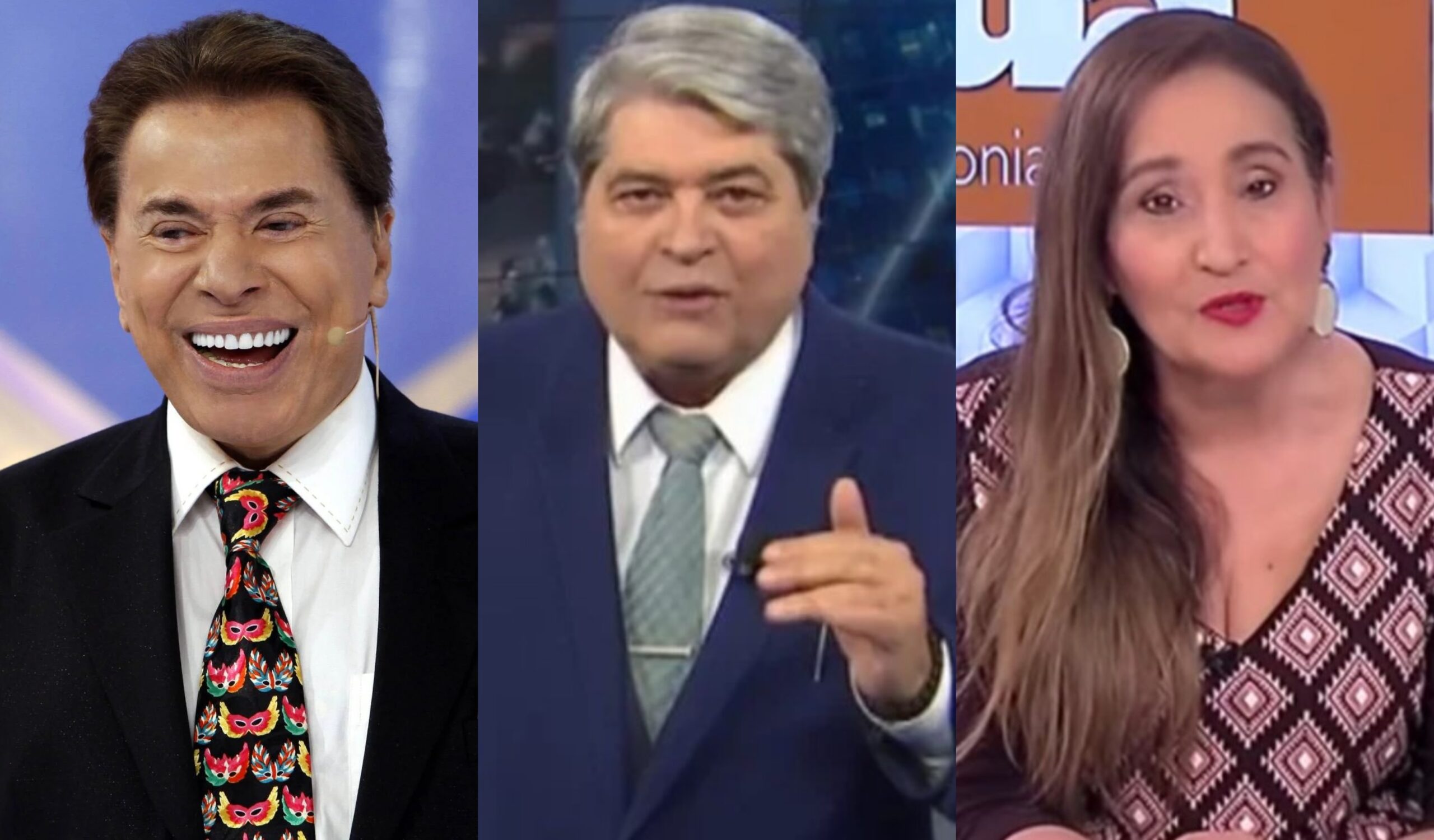 Silvio Santos quer Sonia Abrão e Datena nas tardes do SBT