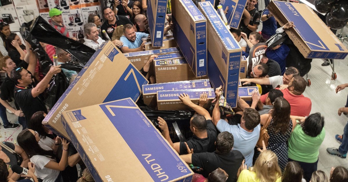 Black Friday supera Natal e Ano Novo