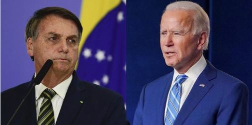 ‘Vamos falar do que foi tratado com Trump’, diz Bolsonaro sobre reunião com Biden