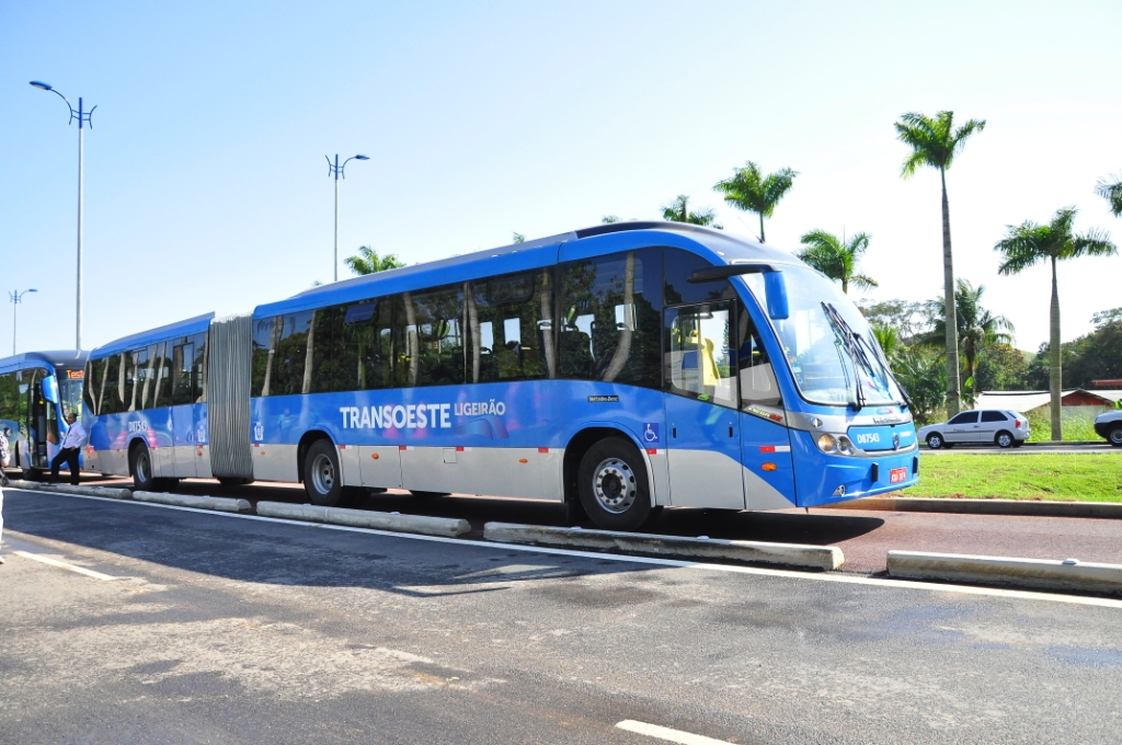 BRT anuncia frota menor que a prevista para operação