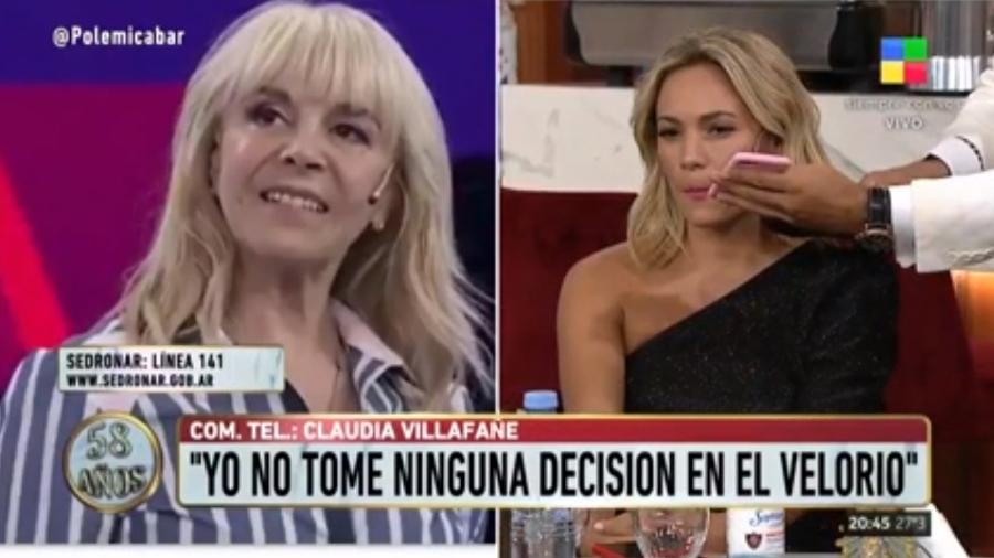 Ao vivo, ex-mulher e ex-namorada de Maradona brigam em TV argentina