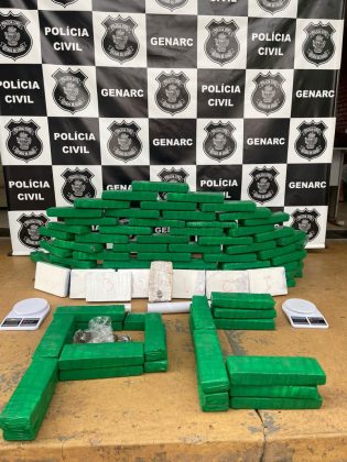 100 kg de drogas são apreendidos em Goiás