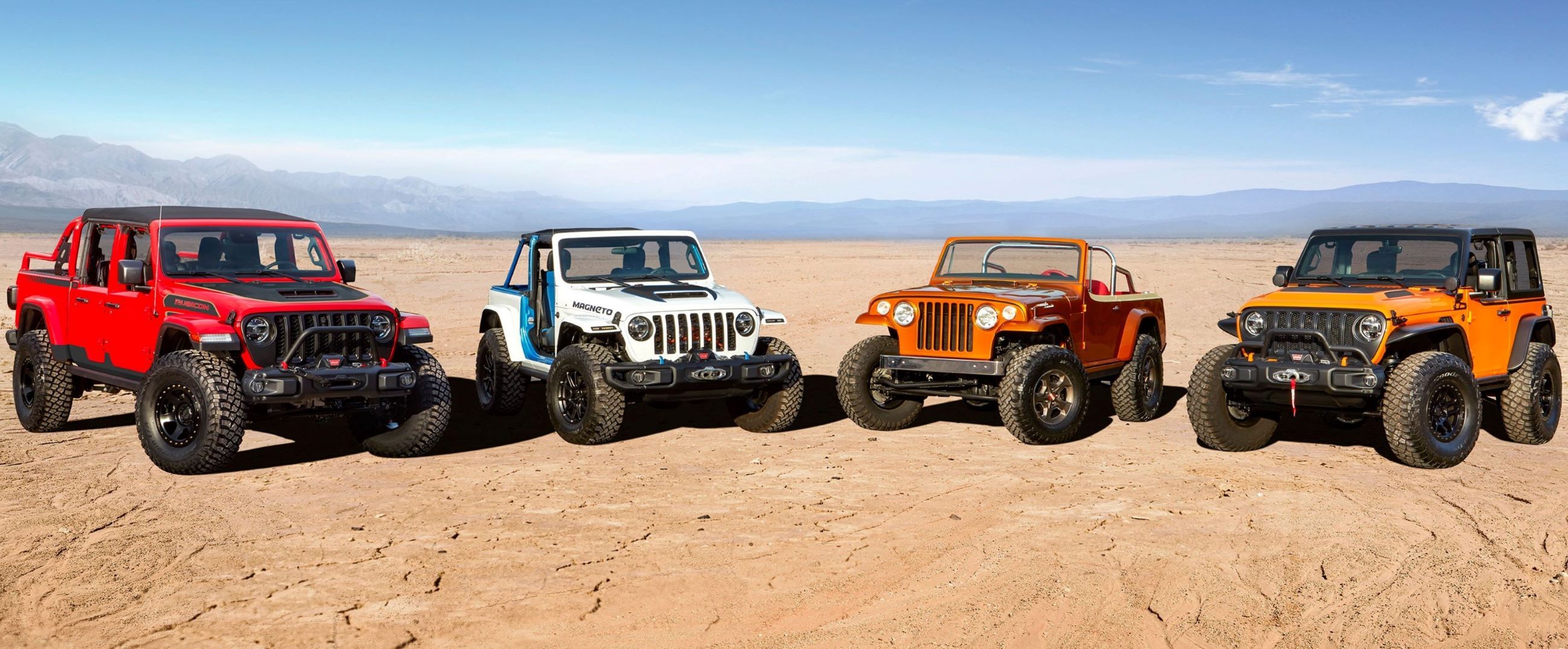 Easter Jeep Safari 2021 apresentará sete carros-conceito off-road