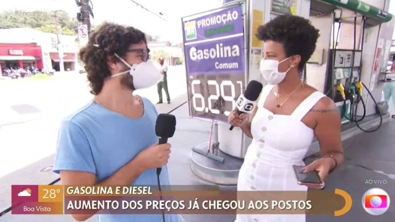 Ao vivo, entrevistado solta “fora, Bolsonaro” no Encontro e faz apresentador rir; assista